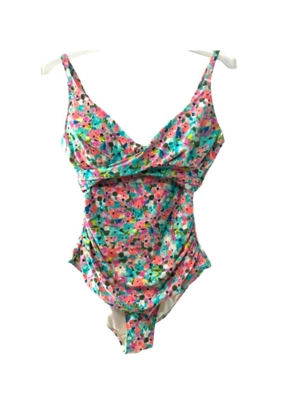 Catalina Multicolor Floral One Piece Swimsuit